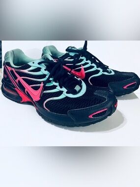 Nike Air Torch 4 Running Shoes Blue Pink Teal Athletic Sneakers 9.5